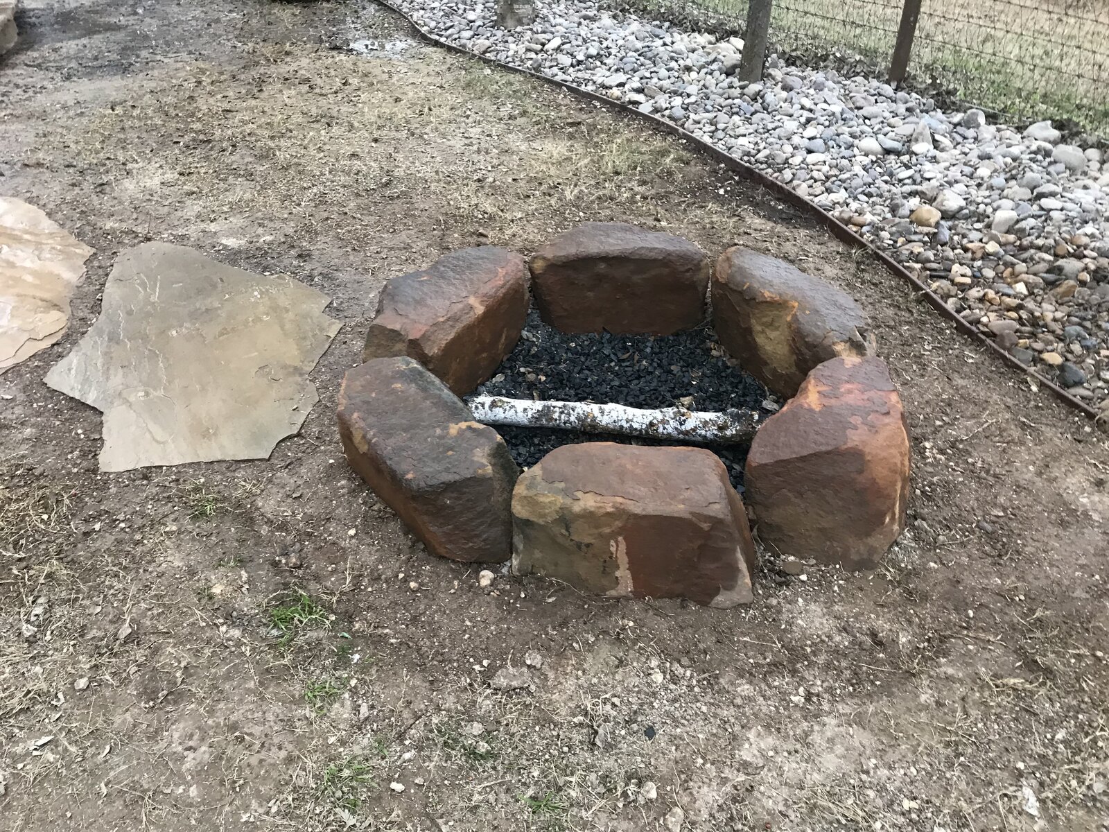 Finished landscaping job