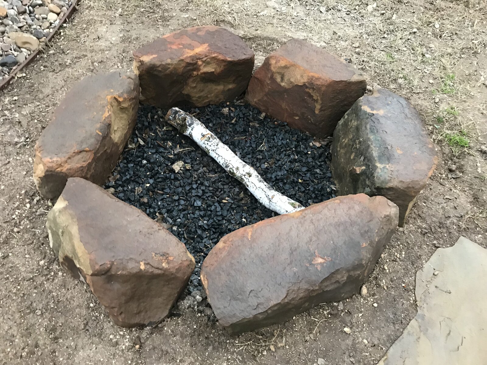 Hill Country landscape job