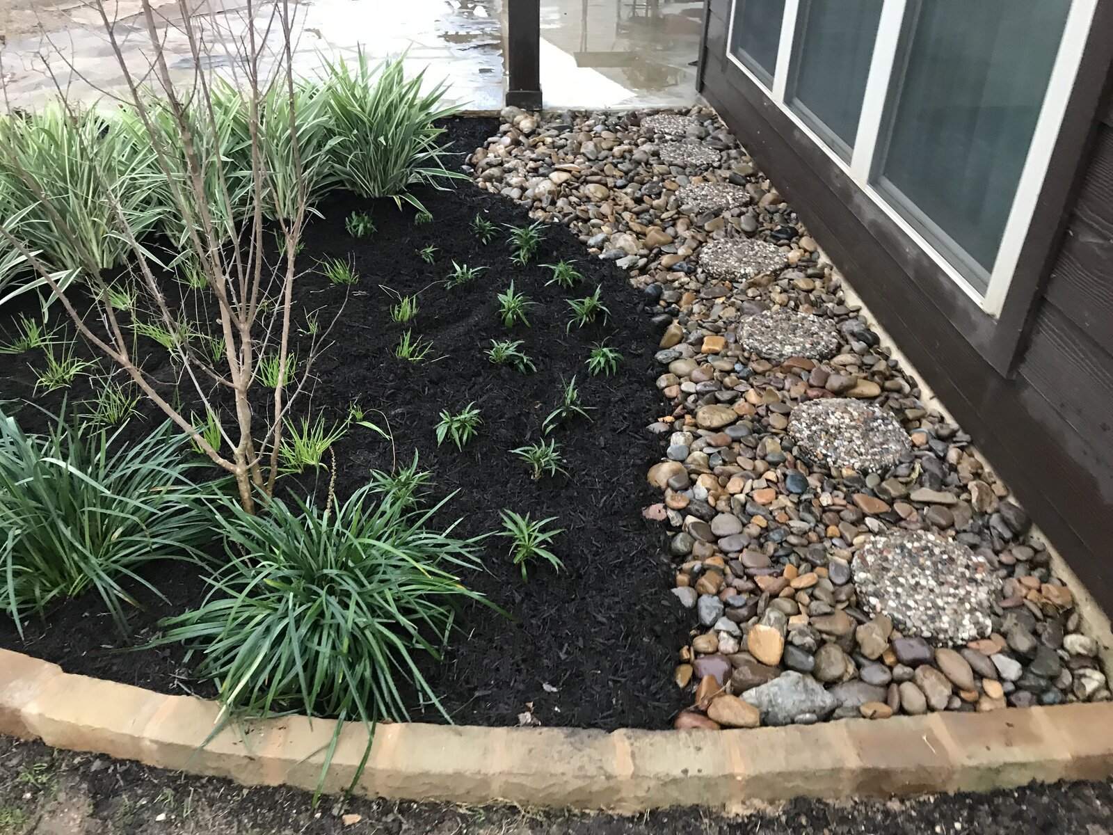 Drought-tolerant garden bed