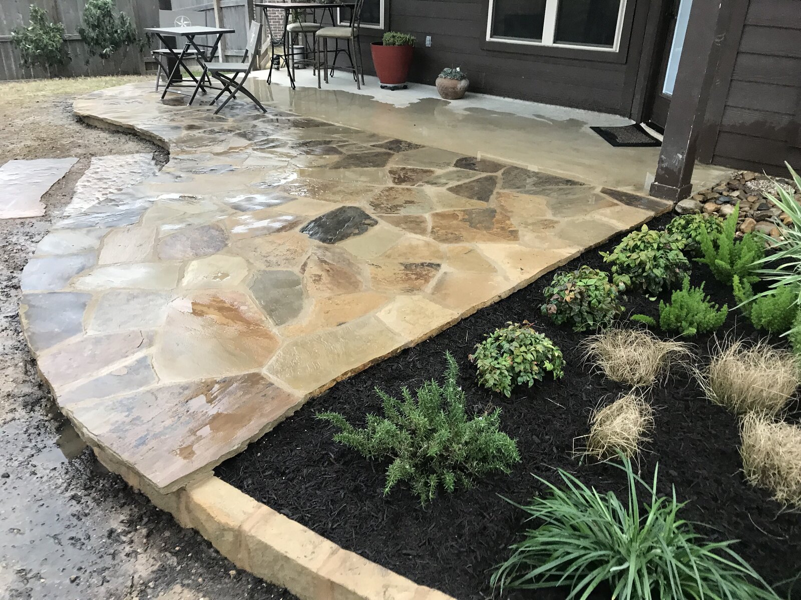 Finished landscape install
