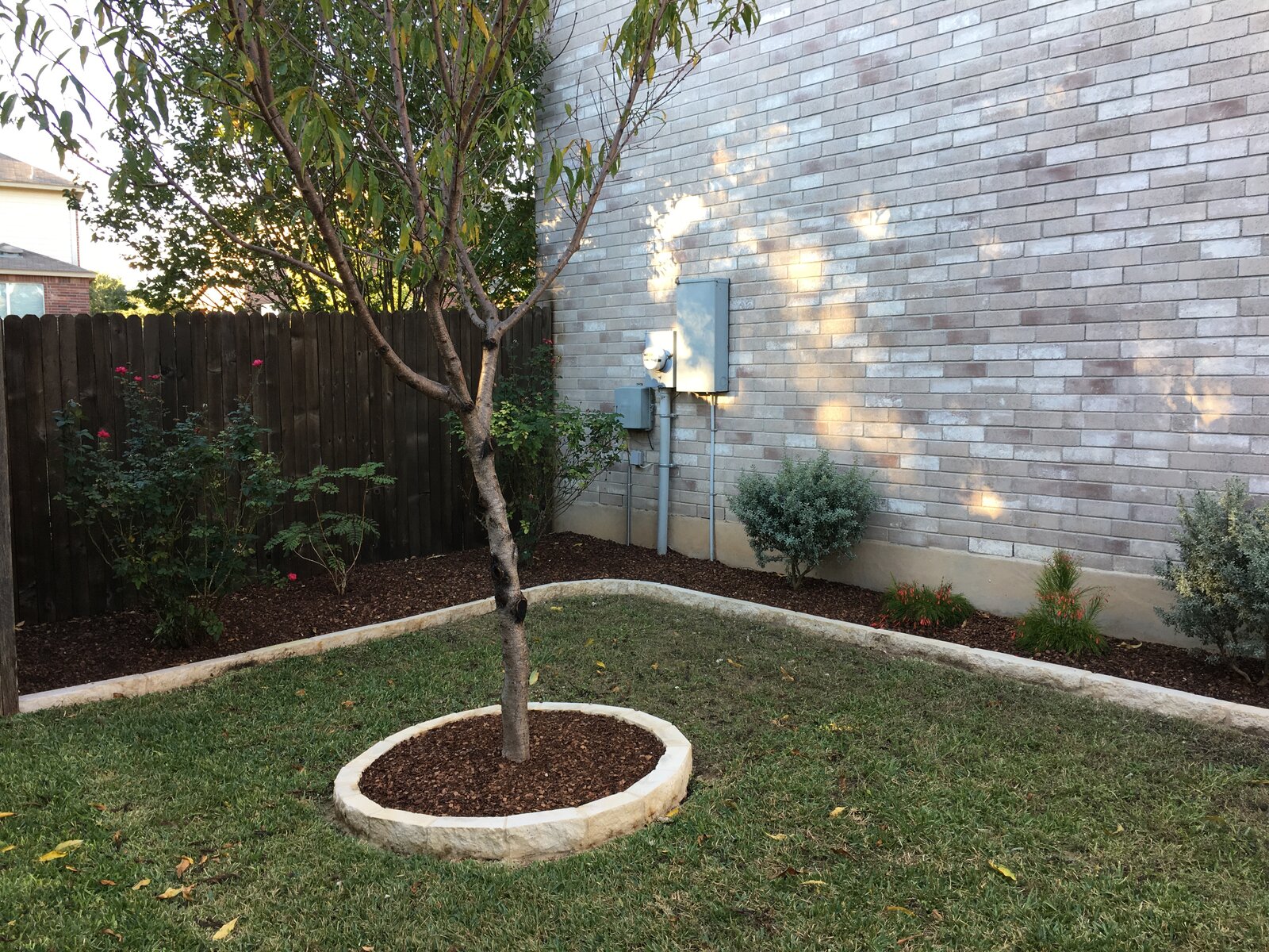 Finished landscape install