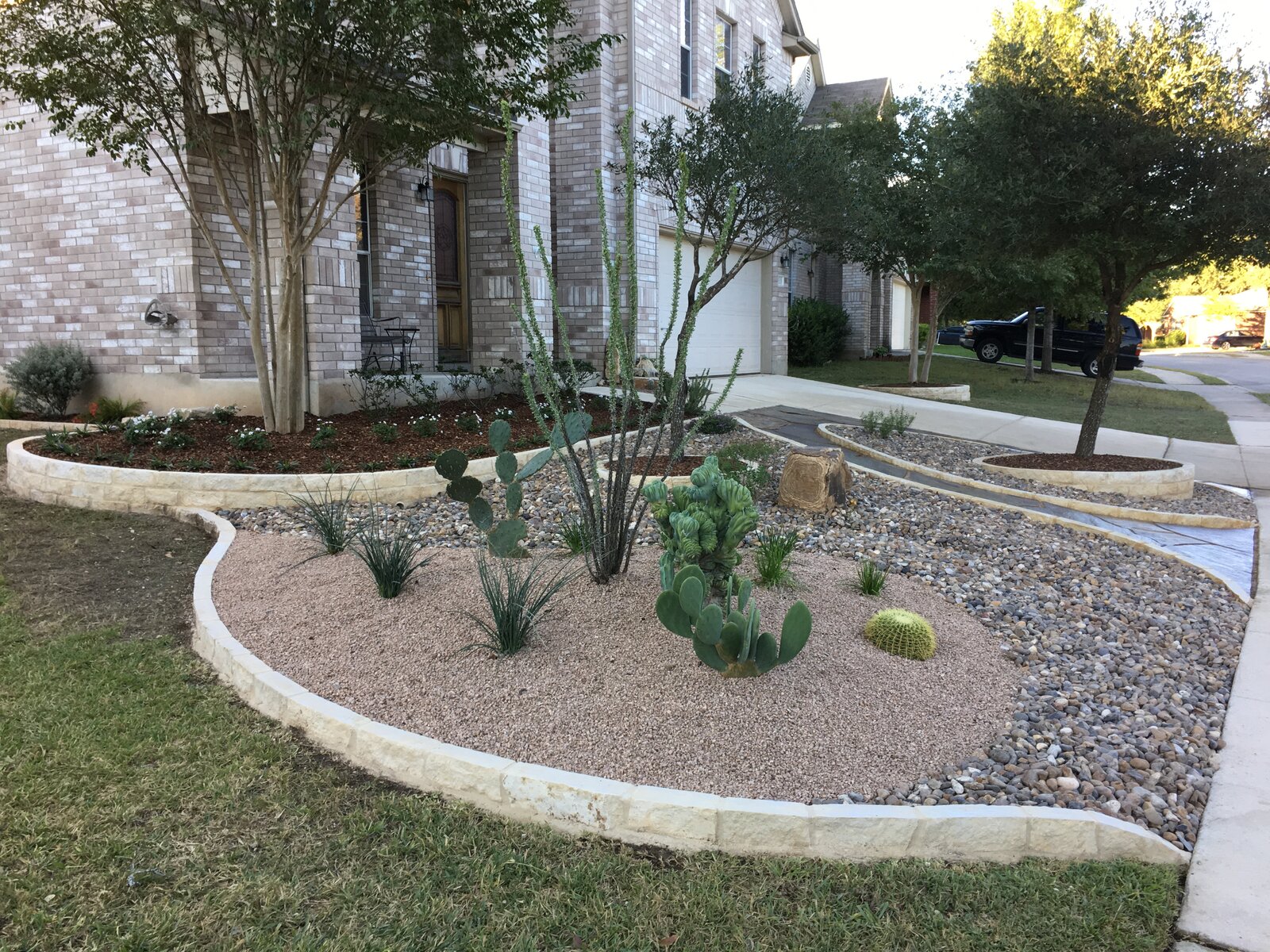 Finished landscape install