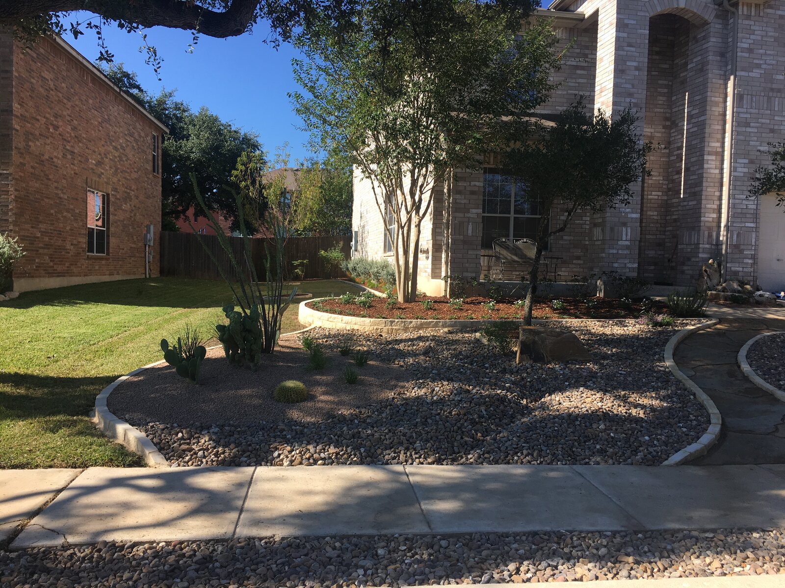 Front yard landscape refresh