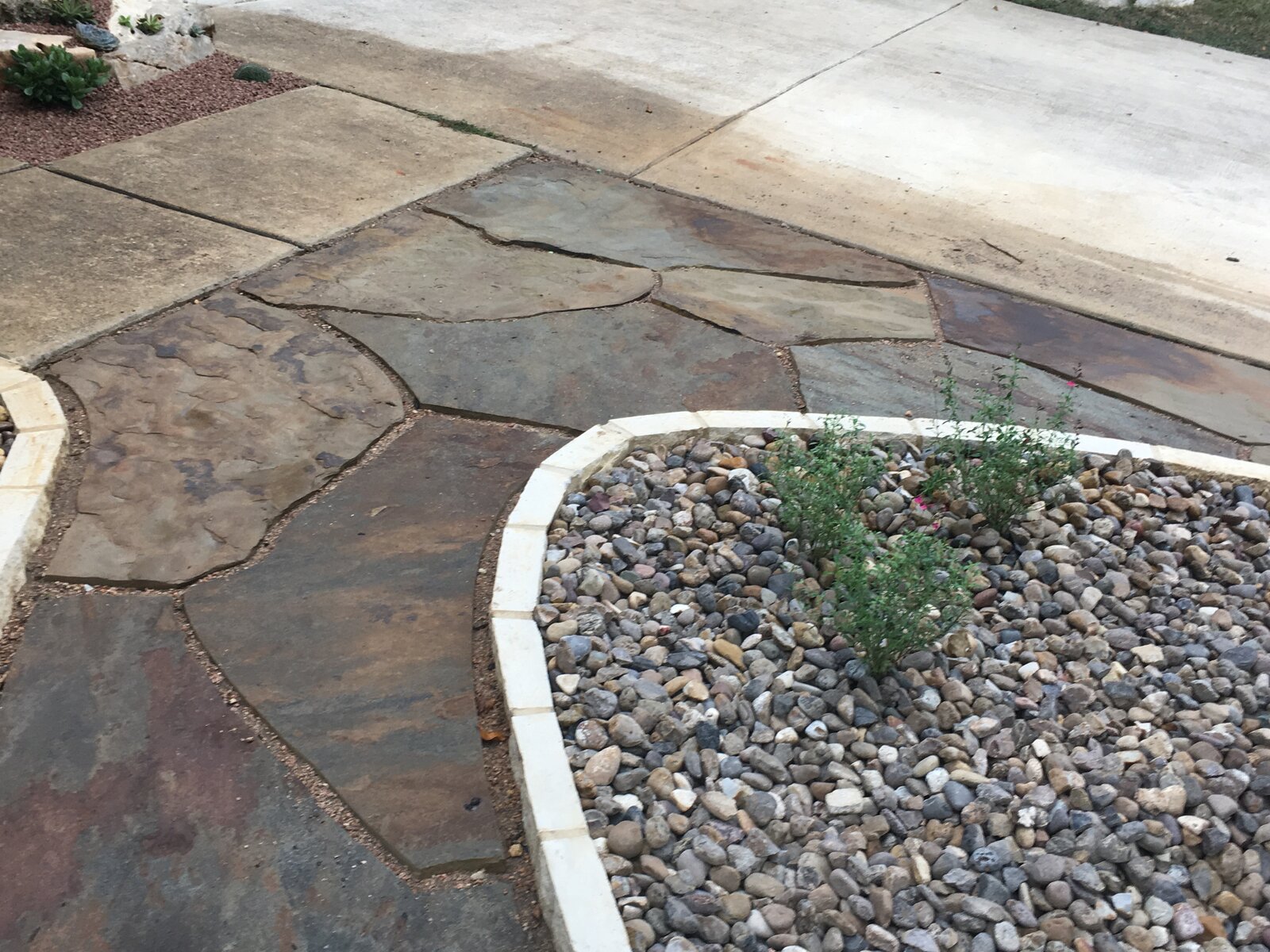 Patio and hardscape work