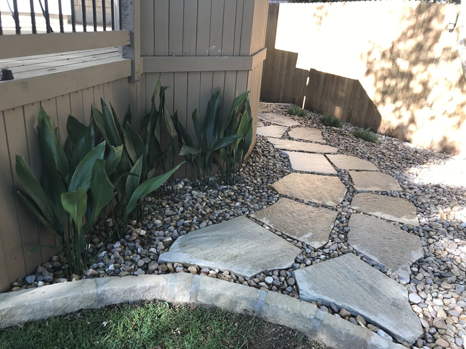 Patio and hardscape work
