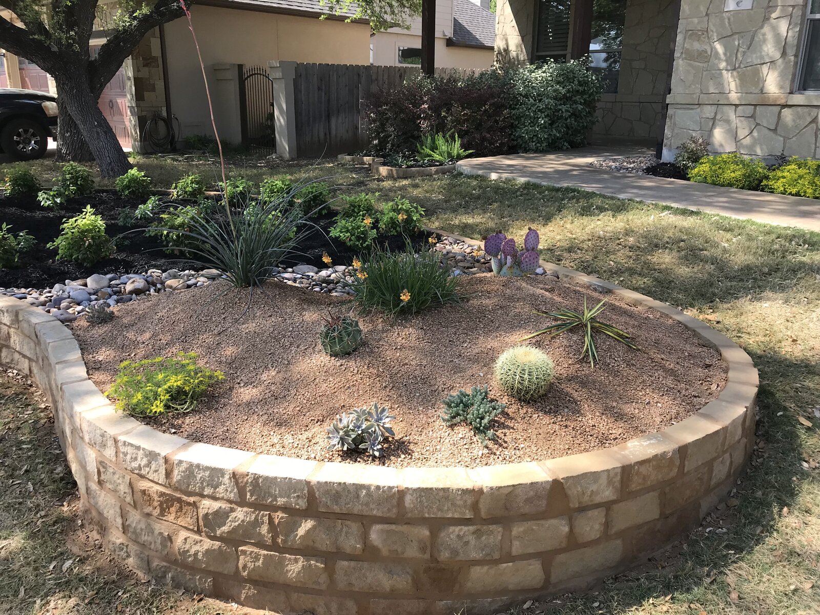 Finished landscape install