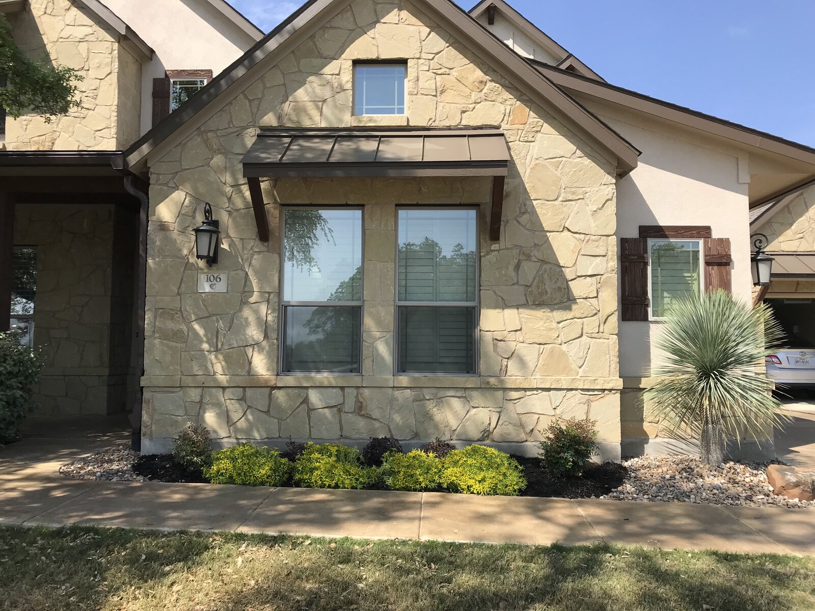Finished landscape install
