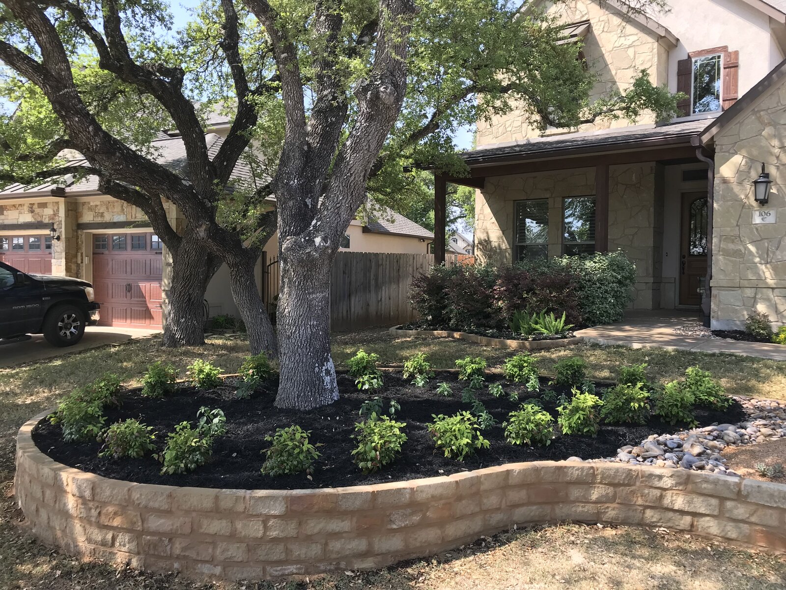 Patio and hardscape work