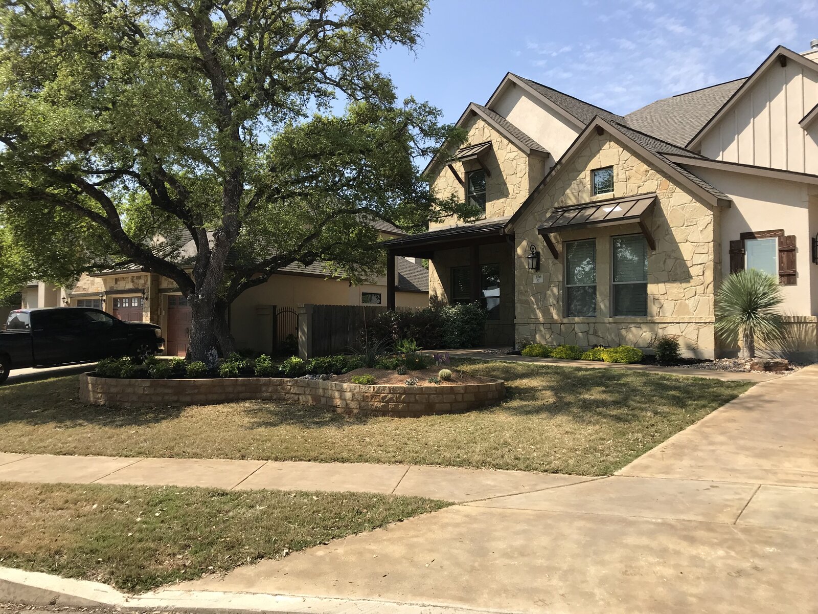 Front yard landscape refresh