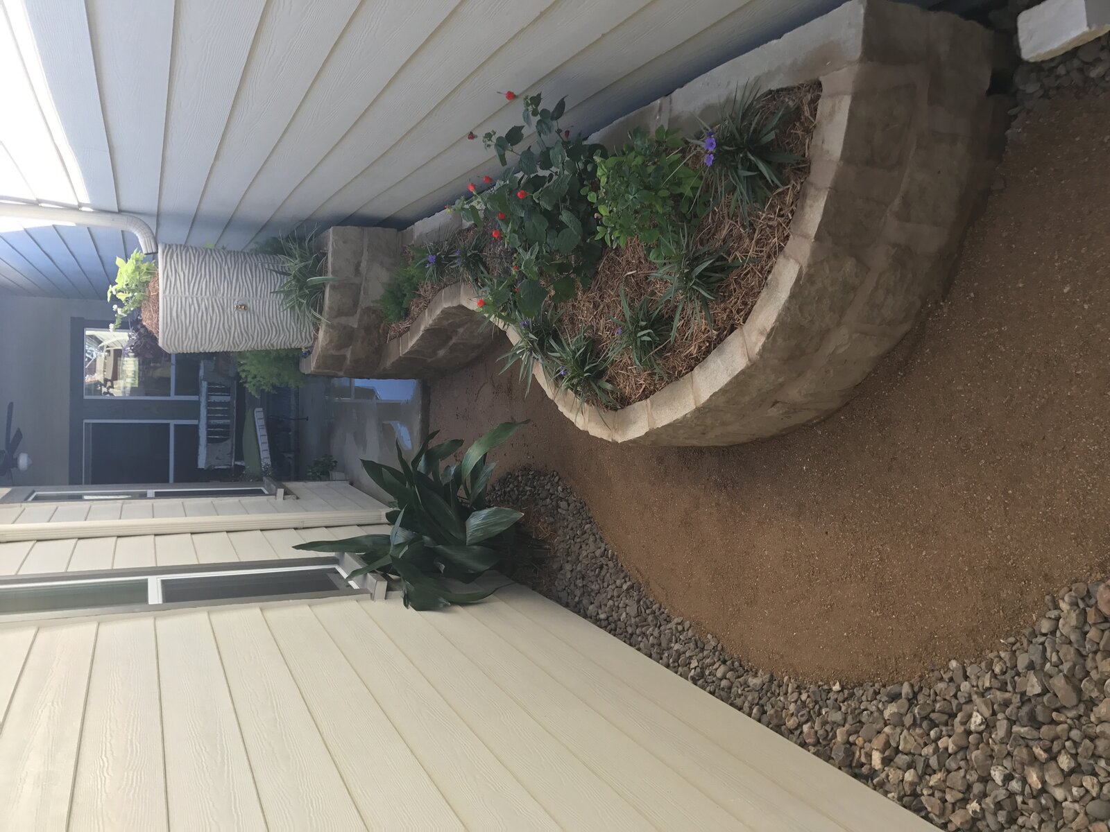 Hill Country landscape job