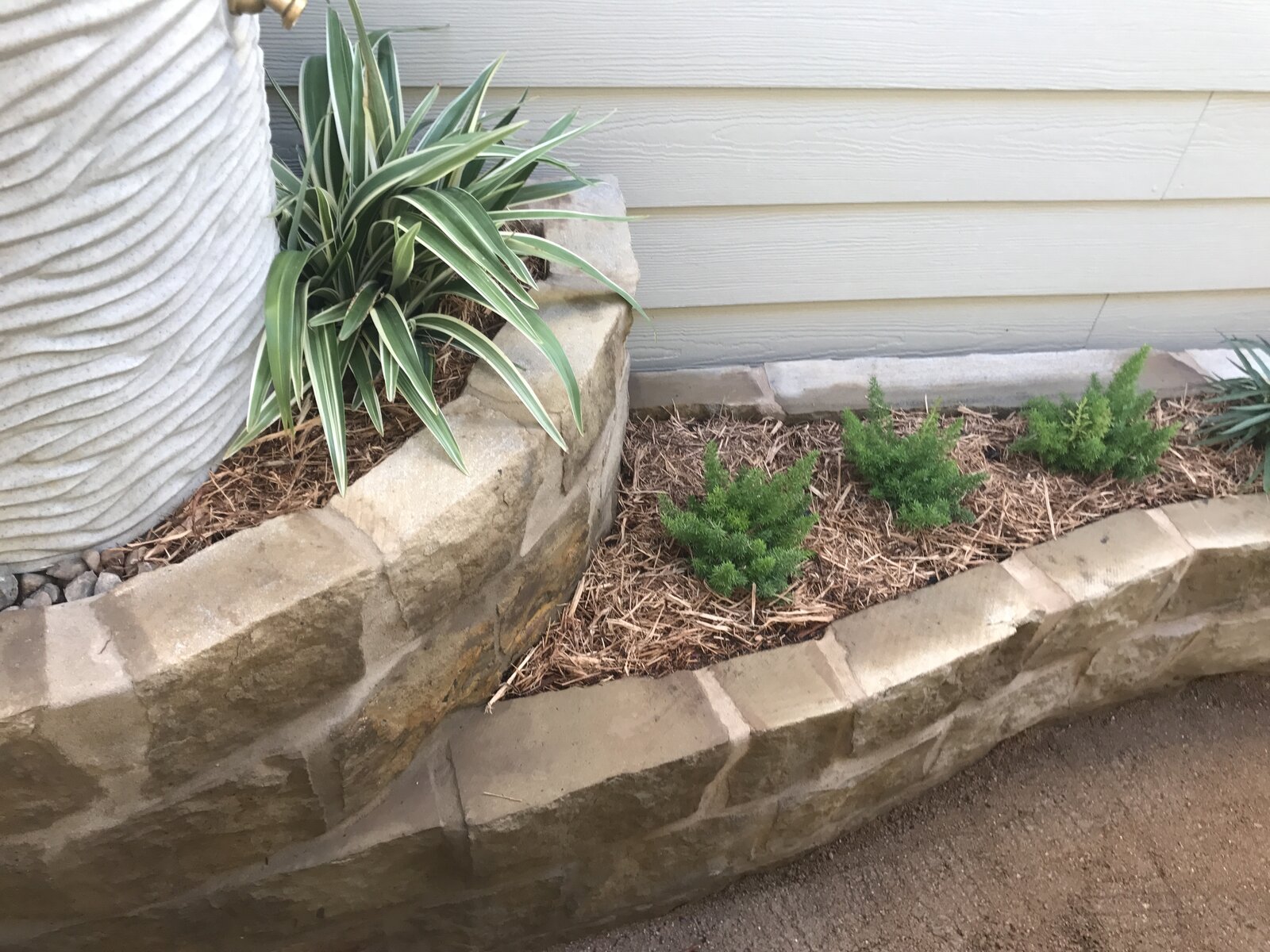 Front yard landscape refresh