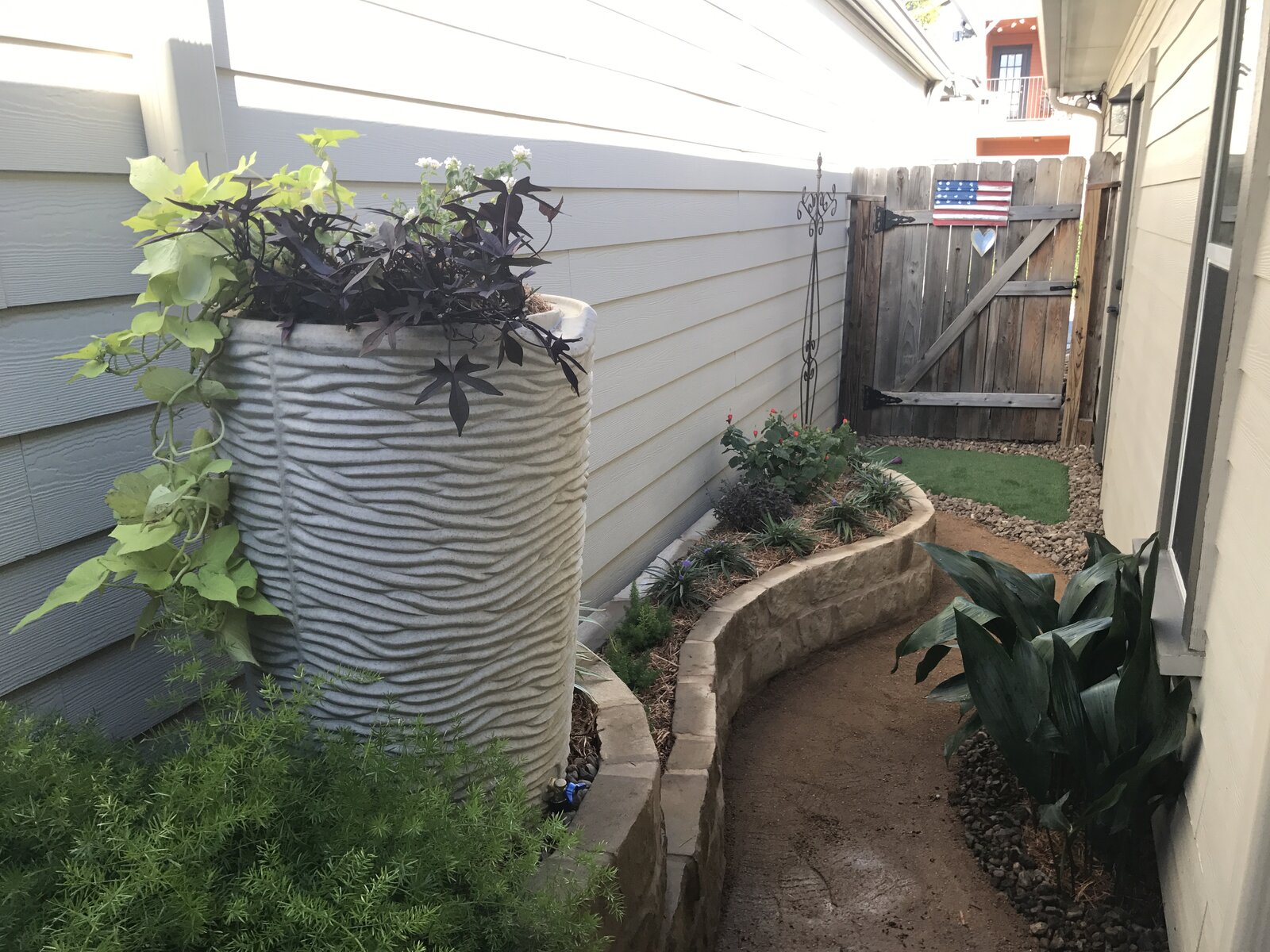 Finished landscape install