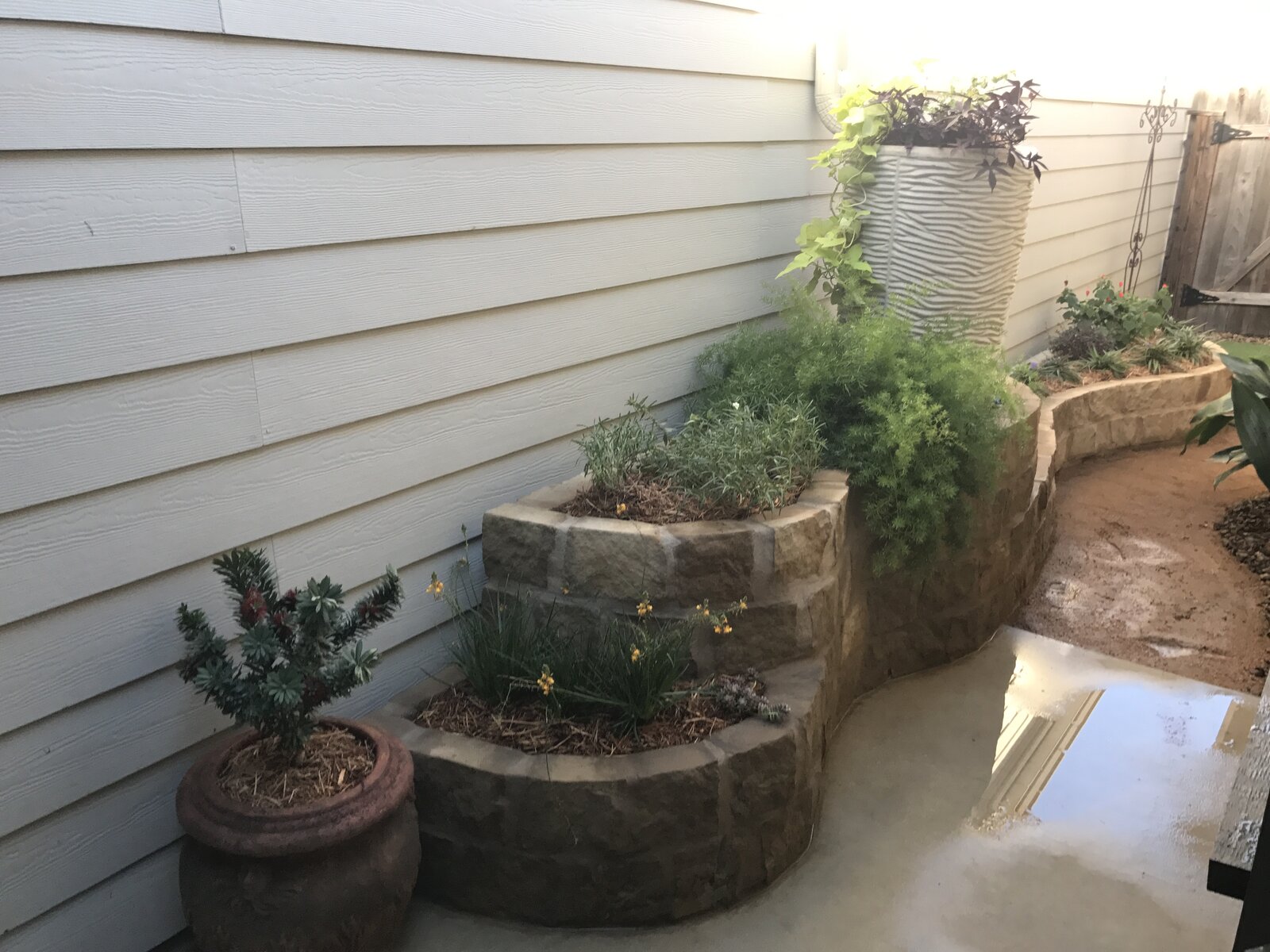 Patio and hardscape work