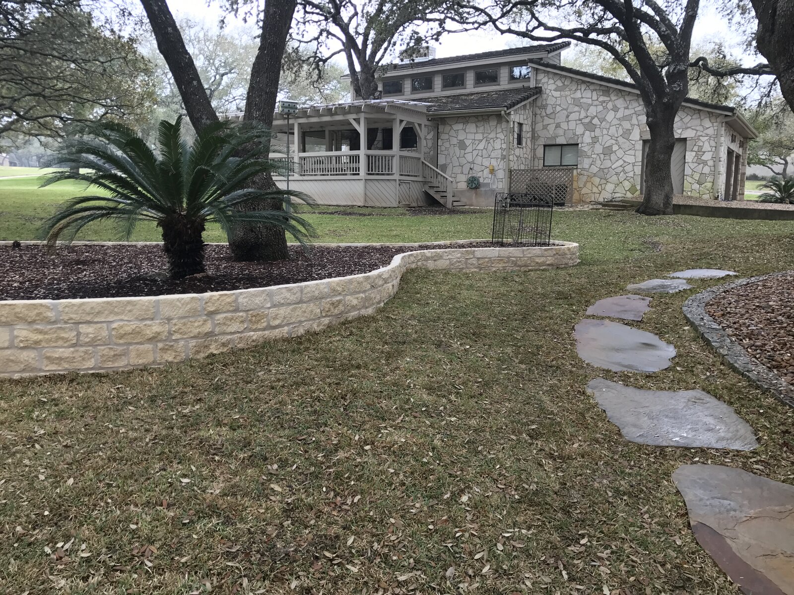 Patio and hardscape work