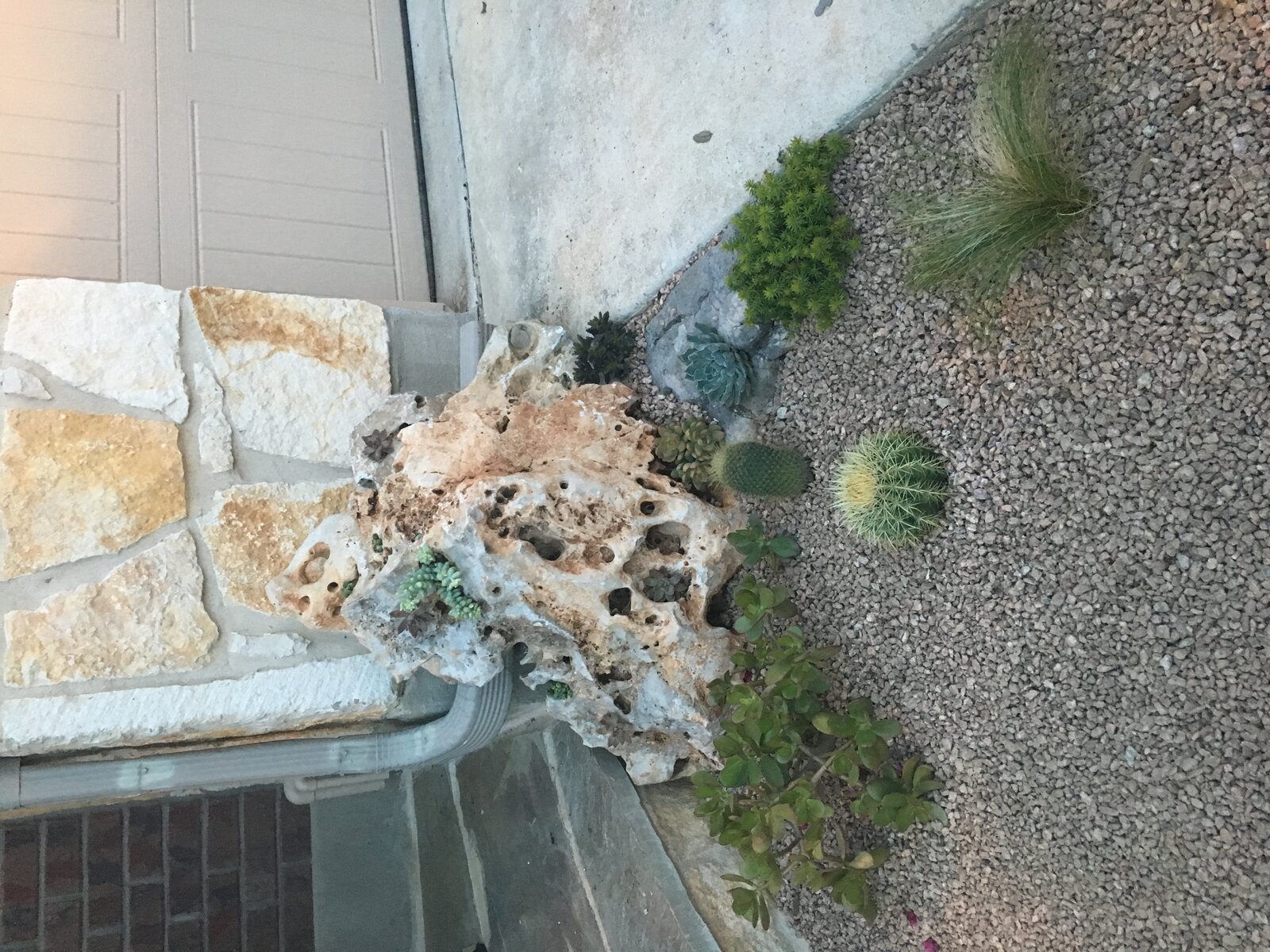 Finished landscaping job