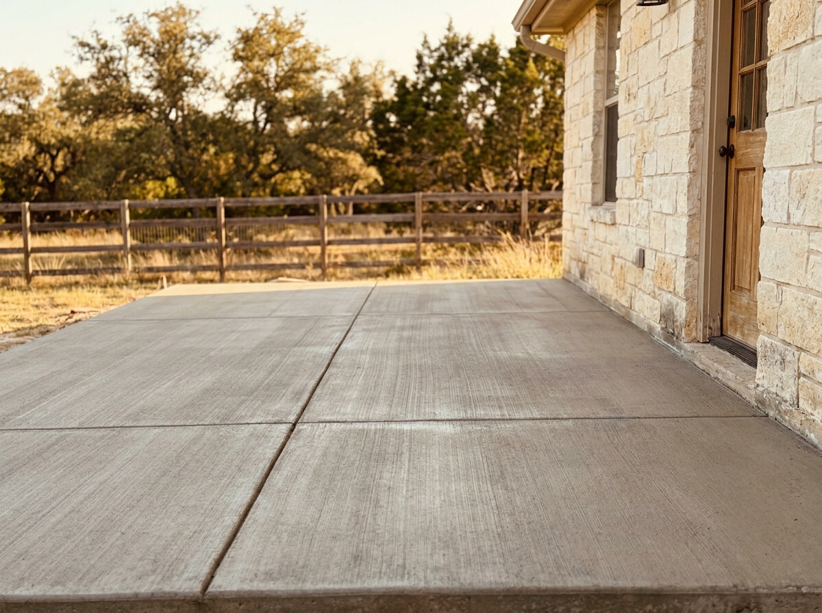 Finished Concrete — Texas Tough Landscapes